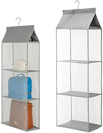 TABITORA Detachable Hanging Handbag Organizer Easy Unpack Hanging Organizer For Bags Purple 6 TABITORA Detachable Hanging Handbag Organizer Easy Unpack Hanging Organizer For Bags Purple - Image 6