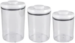 OXO Good Grips 3-Piece Airtight POP Round Canister Set 17 OXO Good Grips 3-Piece Airtight POP Round Canister Set -Songmics Furniture Shop 31RNT6S911L. AC