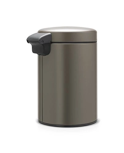 Brabantia NewIcon Wall Mounted Bin, Platinum, 3 Litre 2 Brabantia NewIcon Wall Mounted Bin, Platinum, 3 Litre - Image 2