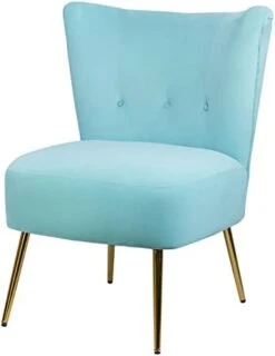 MOJAY 1 Loveseat Sofa And 2 Accent Chairs Set Couches For Living Room Furniture Set With Golden Legs For Bedroom -Songmics Furniture Shop 31RU2ToxRCL. AC 1