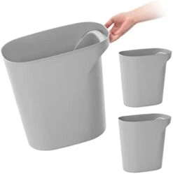 IRIS USA 6 Gallon / 24 Quart Plastic Wastebasket Trash Cans For Home, Office, Bedroom, Bathroom, Made With Recycled Materials, Black, 2-Pack 21 IRIS USA 6 Gallon / 24 Quart Plastic Wastebasket Trash Cans For Home, Office, Bedroom, Bathroom, Made With Recycled Materials, Black, 2-Pack -Songmics Furniture Shop 31RbkY2Y4SL. AC