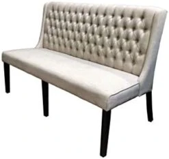 Best Master Furniture Newport Transitional Dining Banquette/Settee, Beige -Songmics Furniture Shop 31RgyPyOf6L. AC