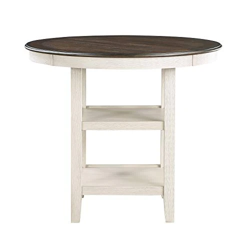 Lexicon Braun Counter Height Dining Table, Antique White 2 Lexicon Braun Counter Height Dining Table, Antique White - Image 2