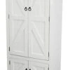 American Heartland Rustic Double Door Pantry, Bright White
