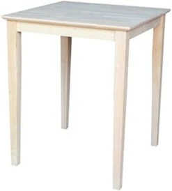 International Concepts Square Counter Height Solid Wood Top Table With Shaker Legs, 30-Inch -Songmics Furniture Shop 31TE3oO6brL. AC