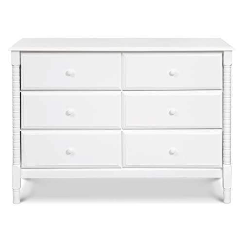 DaVinci Jenny Lind Spindle 6-Drawer Dresser In White 13 DaVinci Jenny Lind Spindle 6-Drawer Dresser In White - Image 13
