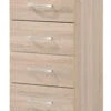 Glory Furniture Boston , Sandlewood Lingerie Chest, 46" H X 18" W X 16" D