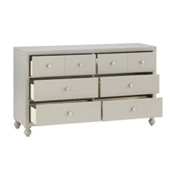 Homelegance 6-Drawer Dresser, One-Size, Gray -Songmics Furniture Shop 31Tp8ekRp0L