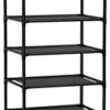 FIDUCIAL HOME 10 Tiers Shoe Rack 20-25 Pairs Sturdy Shoe Shelf