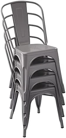 Amazon Basics 33DC01S4-BK Chair, Black, 20.1"D X 17.1"W X 33.5"H 7 Amazon Basics 33DC01S4-BK Chair, Black, 20.1"D X 17.1"W X 33.5"H - Image 7