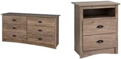 Prepac Sonoma 6 Drawer Double Dresser For Bedroom, Espresso & Fremont Nightstand, Tall 3-Drawer, Espresso -Songmics Furniture Shop 31U7vbxKYpL. AC