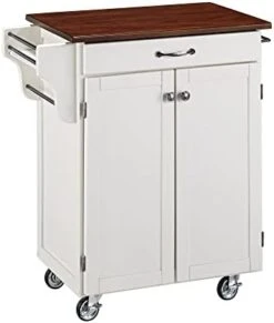 Homestyles Cuisine Kitchen Cart, Off White, Oak Top 27 Homestyles Cuisine Kitchen Cart, Off White, Oak Top -Songmics Furniture Shop 31UHOroU7qL. AC