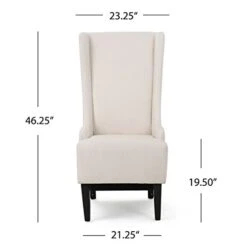 Christopher Knight Home Callie Fabric Dining Chair, Beige, 23.25" X 28.75" X 46.25" -Songmics Furniture Shop 31USePKeUwL
