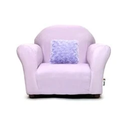 Keet Microsuede Children's Chair, Roundy, Pink -Songmics Furniture Shop 31VO1yXuczL