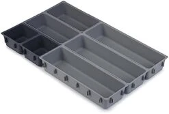 Joseph Joseph Blox 10 Piece Plastic Storage Trays Cosmetics, Stationary, Utensils Drawer Organizer Grey 12 Joseph Joseph Blox 10 Piece Plastic Storage Trays Cosmetics, Stationary, Utensils Drawer Organizer Grey -Songmics Furniture Shop 31VOlJZF9L. AC
