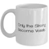 GENERIC Sarcastic Valet 11oz 15oz Mug, Only The Strong Become Valets, Present For Coworkers, Inspirational Gifts From Boss, Unique Valet Mug, Valet Mug Gift, Oz Valet Mug, Oz Valet Mug