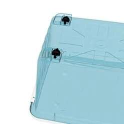 Cetomo 55L*3 Plastic Storage Box,Clear Blue, Tote Box, Organizing Container With Durable Lid And Secure Latching Buckles, Stackable And Nestable, 3Pack, With Buckle 18 Cetomo 55L*3 Plastic Storage Box,Clear Blue, Tote Box, Organizing Container With Durable Lid And Secure Latching Buckles, Stackable And Nestable, 3Pack, With Buckle -Songmics Furniture Shop 31W8daQfZPL