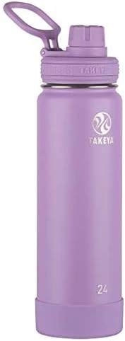Takeya Actives Insulated Stainless Steel Water Bottle With Spout Lid, 32 Ounce, Midnight Blue 11 Takeya Actives Insulated Stainless Steel Water Bottle With Spout Lid, 32 Ounce, Midnight Blue - Image 11