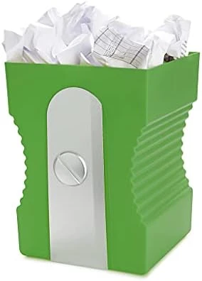 Balvi Wastebasket Sharpener Rose Colour Recycling Bin Perfect Complement For Your Study Or Work Area Plastic ABS/PP 29x21,5x21 Cm 4 Balvi Wastebasket Sharpener Rose Colour Recycling Bin Perfect Complement For Your Study Or Work Area Plastic ABS/PP 29x21,5x21 Cm - Image 4