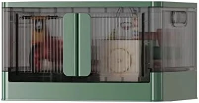 Sineda 4 Pack Storage Bins With Lids - 19 Gallon Collapsible Storage Bins With Wheels And Door, Stackable Storage Bins For Clothing, Blankets, Books, Bedding And Toys.(19 Gal-4Pack, Green) 11 Sineda 4 Pack Storage Bins With Lids - 19 Gallon Collapsible Storage Bins With Wheels And Door, Stackable Storage Bins For Clothing, Blankets, Books, Bedding And Toys.(19 Gal-4Pack, Green) - Image 11