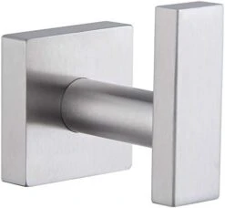 Angle Simple Bathroom Towel Hook, Stainless Steel Bath Towel Holder, Kitchen Towel Rack, Heavy Duty Garage Wall Hook, Single Robe Coat Hook Matte Black 15 Angle Simple Bathroom Towel Hook, Stainless Steel Bath Towel Holder, Kitchen Towel Rack, Heavy Duty Garage Wall Hook, Single Robe Coat Hook Matte Black -Songmics Furniture Shop 31WaXIQajYL. AC