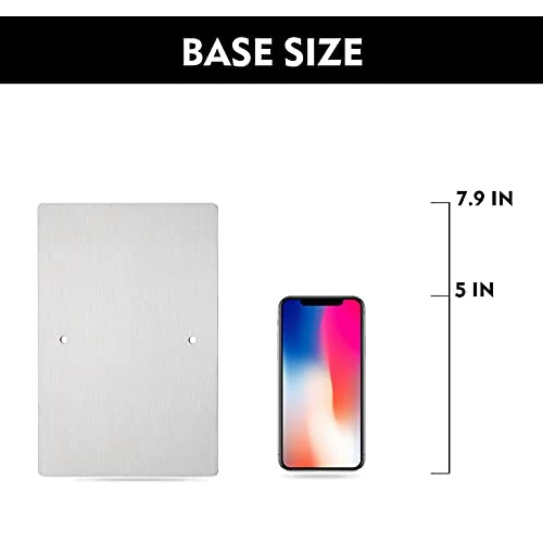 KES Hand Towel Stand For Bathroom Countertop Double-T Towel Holder Towel Rack With Square Base SUS304 Stainless Steel Brushed Finish, BTH209B-2 5 KES Hand Towel Stand For Bathroom Countertop Double-T Towel Holder Towel Rack With Square Base SUS304 Stainless Steel Brushed Finish, BTH209B-2 - Image 5