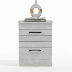 Galano Hamsper 6 Drawer Dresser - Tall Bedroom Storage - Hallway - Chest Organizer And Closet Cabinet Unit - Entryway Or Living Room - Easy Assembly - Dusty Grey Oak -Songmics Furniture Shop 31WnTm7JsdL. AC