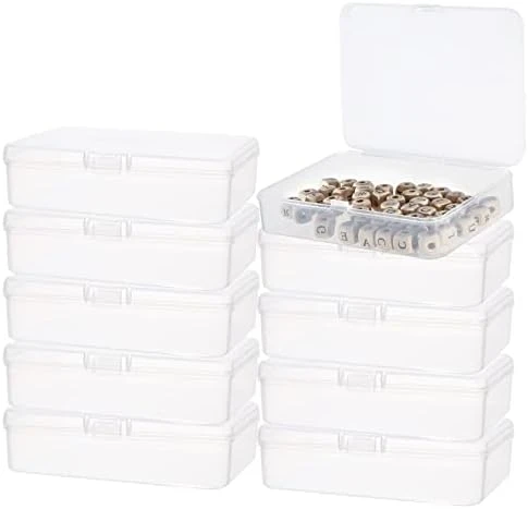 2Pack Small Plastic Clear Storage Box Containers With Lids, Small Bins (11.5x3.6x2.8 In)- Reusable&Stackable Craft Box, Small Items Accessories Storage Organizer For Toy Bricks,Mini Figure,Makeup Tool 13 2Pack Small Plastic Clear Storage Box Containers With Lids, Small Bins (11.5x3.6x2.8 In)- Reusable&Stackable Craft Box, Small Items Accessories Storage Organizer For Toy Bricks,Mini Figure,Makeup Tool - Image 13