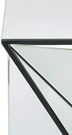 Christopher Knight Home Amiel Geometrical Mirrored Side Table, Clear, 13.75 In X 13.75 In X 25.6 In 7 Christopher Knight Home Amiel Geometrical Mirrored Side Table, Clear, 13.75 In X 13.75 In X 25.6 In -Songmics Furniture Shop 31WrXcdYmhL