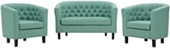 Modway Prospect Upholstered Fabric Living Room, Loveseat And Two Armchairs Set, Azure 27 Modway Prospect Upholstered Fabric Living Room, Loveseat And Two Armchairs Set, Azure -Songmics Furniture Shop 31WzSpNbrqS. AC