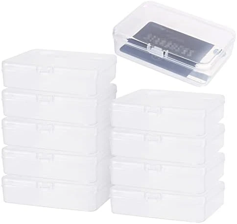 2Pack Small Plastic Clear Storage Box Containers With Lids, Small Bins (11.5x3.6x2.8 In)- Reusable&Stackable Craft Box, Small Items Accessories Storage Organizer For Toy Bricks,Mini Figure,Makeup Tool 12 2Pack Small Plastic Clear Storage Box Containers With Lids, Small Bins (11.5x3.6x2.8 In)- Reusable&Stackable Craft Box, Small Items Accessories Storage Organizer For Toy Bricks,Mini Figure,Makeup Tool - Image 12