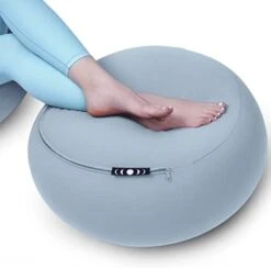 Moon Pod Lunar Lift Footrest For Bean Bag Chair, Navy - The Zero-Gravity Beanbag For Stress, Anxiety, & All Day Deep Relaxation - Ultra Soft & Ergonomic Support For Back & Neck - For The Whole Family -Songmics Furniture Shop 31XKRSGTy L. AC