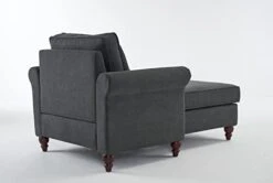 Springfavor Chaise Lounge Indoor 28.5" Width Chaise Lounger Chair Living Room Chair With Nailhead Trim Upholstered Recliner Lounge Sleeper Sofa -Songmics Furniture Shop 31XMmUOm2JL