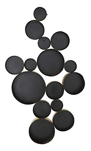CosmoLiving By Cosmopolitan Metal Bubble Cluster Wall Mirror, 22" X 3" X 40", Gold 2 CosmoLiving By Cosmopolitan Metal Bubble Cluster Wall Mirror, 22" X 3" X 40", Gold - Image 2