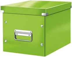 Leitz 61090054 Medium Storage Cube, Click And Store, Wow Range, Green -Songmics Furniture Shop 31XOxOb8GzL. AC
