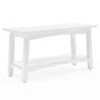 Alaterre Furniture Craftsbury 36" W Wood Entryway Bench