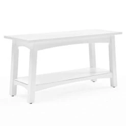 Alaterre Furniture Craftsbury 36" W Wood Entryway Bench