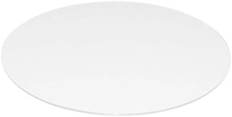 Fab Glass And Mirror 26" Extra White Round Back Painted 3/8" Thick Flat Tempered Low Iron Glass Table Top, 5 Fab Glass And Mirror 26" Extra White Round Back Painted 3/8" Thick Flat Tempered Low Iron Glass Table Top, - Image 5