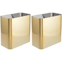 MDesign Small Metal 2.4 Gallon Trash Can Wastebasket Garbage Bin For Bathroom - Mini Slim Rubbish Waste Bin Trashcans For Master Or Guest Bath, Bedroom, Garage, Laundry Room, Or Playroom, Black, Pack Of 1 24 MDesign Small Metal 2.4 Gallon Trash Can Wastebasket Garbage Bin For Bathroom - Mini Slim Rubbish Waste Bin Trashcans For Master Or Guest Bath, Bedroom, Garage, Laundry Room, Or Playroom, Black, Pack Of 1 -Songmics Furniture Shop 31Y2BSUnHsL