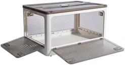 SummerRay Folding Storage Bins With Wheels Stackable Plastic Closet White 18Gal 2pcs 28 SummerRay Folding Storage Bins With Wheels Stackable Plastic Closet White 18Gal 2pcs -Songmics Furniture Shop 31Y3uOnn8L. AC 2