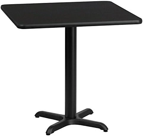 Flash Furniture 24'' Square Natural Laminate Table Top With 22'' X 22'' Table Height Base 1 Flash Furniture 24'' Square Natural Laminate Table Top With 22'' X 22'' Table Height Base