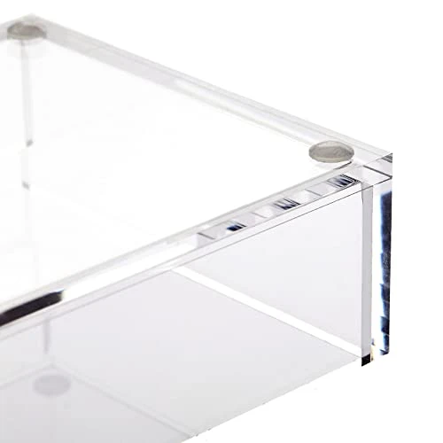 Clear Acrylic Sticky Note Dispenser And Notepad Holder For Desk Accessories (4x4 In) 7 Clear Acrylic Sticky Note Dispenser And Notepad Holder For Desk Accessories (4x4 In) - Image 7