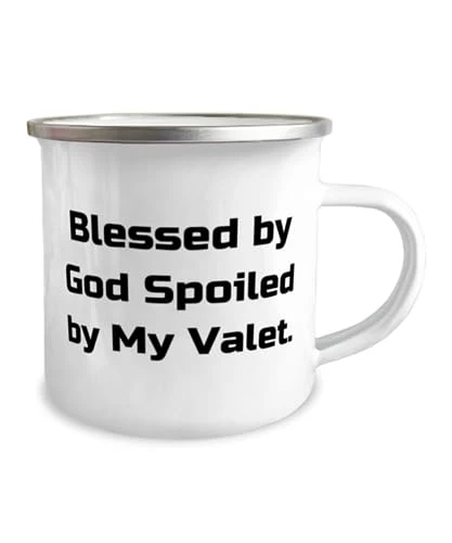GENERIC Best Valet Gifts, Blessed By God Spoiled By My Valet, Valet 12oz Camper Mug From Team Leader, Gifts For Coworkers, Funny Valet Mug, Funny Camper Mug, Funny Gift Mug, Funny 12oz Mug 2 GENERIC Best Valet Gifts, Blessed By God Spoiled By My Valet, Valet 12oz Camper Mug From Team Leader, Gifts For Coworkers, Funny Valet Mug, Funny Camper Mug, Funny Gift Mug, Funny 12oz Mug - Image 2