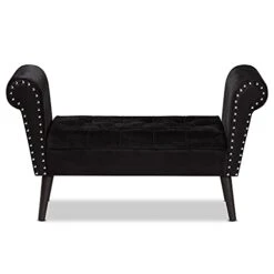 Baxton Studio 194-11956-AMZ Benches & Banquettes, Black -Songmics Furniture Shop 31Z6RXNOumL