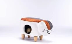 Home 2 Office Cow Ottoman For Kids' Bedroom, Playroom, Nursery, And Living Room, Animal Ottoman With Storage, Footstool For Kids, Black/White -Songmics Furniture Shop 31ZXhP8fpfL. AC