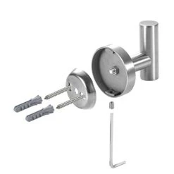 YGIVO 2 Pack Towel Hooks, Brushed Nickel SUS304 Stainless Steel Coat Robe Clothes Hook Modern Wall Hook Holder For Bathroom Kitchen Garage Hotel Wall Mounted (Brushed Nickel) 15 YGIVO 2 Pack Towel Hooks, Brushed Nickel SUS304 Stainless Steel Coat Robe Clothes Hook Modern Wall Hook Holder For Bathroom Kitchen Garage Hotel Wall Mounted (Brushed Nickel) -Songmics Furniture Shop 31ZnOY6cNfL