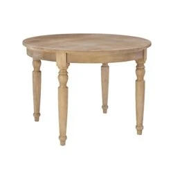 Linon Table, Light Natural Brown, 42 X 42 X 30