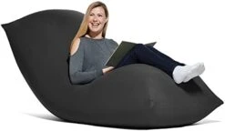 Yogibo Max 6-Foot Beanbag Chair, Bean Bag Couch With A Washable Outer Cover, Customer Favorite Cozy Sofa For Gaming, Reading, And Relaxing, Filled With Soft Micro-Beads, Dark Gray 23 Yogibo Max 6-Foot Beanbag Chair, Bean Bag Couch With A Washable Outer Cover, Customer Favorite Cozy Sofa For Gaming, Reading, And Relaxing, Filled With Soft Micro-Beads, Dark Gray -Songmics Furniture Shop 31aQW4luVYL. AC