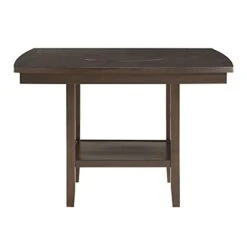 Lexicon Baronscourt Counter Height Dining Table, Dark Brown