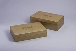 Foster-Stephens Large Gold Wedding Dress Preservation Kit | Stylish Wedding Gown Garment Storage Box | Closet Storage Organizer For Quilts, Gowns, Dresses, Family Heirlooms (Gold, Large) -Songmics Furniture Shop 31bII3iugDL